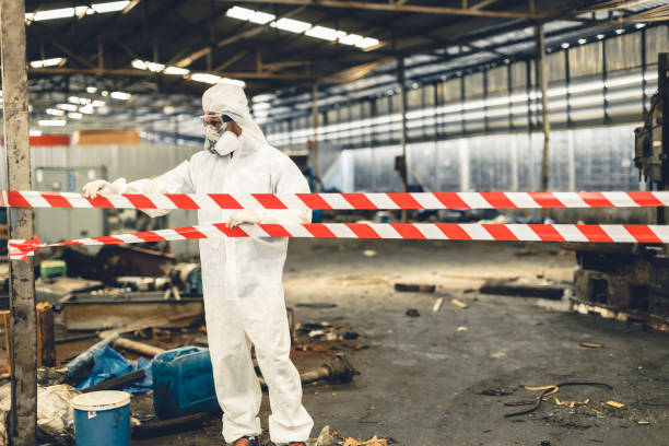 Professional Trauma Scene Cleanup technician working in Shelby, MI